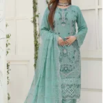 Lavish by Bin Hameed Luxury Embroidered Chiffon Semi-Stitched 3Pcs