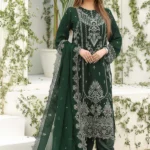 Lavish by Bin Hameed Luxury Embroidered Chiffon Semi-Stitched 3Pcs