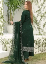 Lavish by Bin Hameed Luxury Embroidered Chiffon Semi-Stitched 3Pcs - Image 2