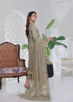 Panton tunior chair Jolie by Bin Khalid Fancy Embroidered Chiffon Semi - Image 2